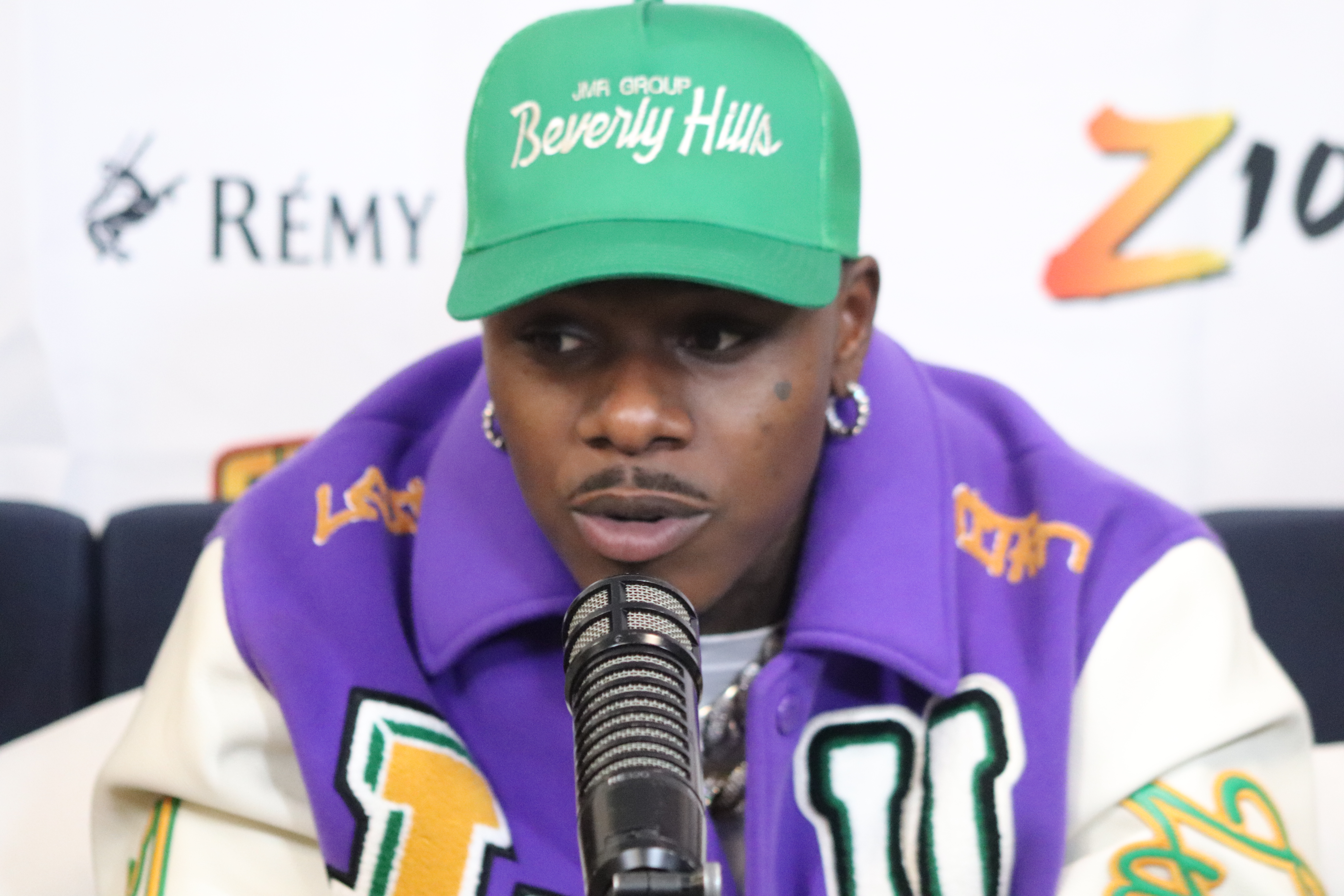 DaBaby In The Remy Martin Room At Z107.9 Summer Jam