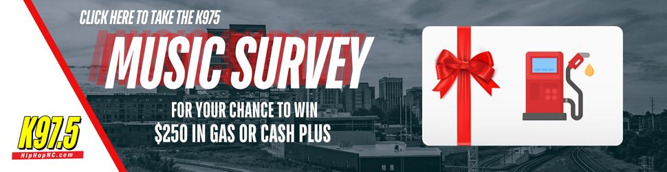 CLICK HERE TO TAKE THE K97.5 MUSIC SURVEY FOR YOUR CHANCE TO WIN $250 IN GAS OR CASH PLUS